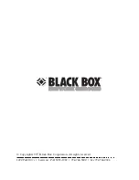 Preview for 14 page of Black Box FX145A User Manual