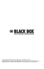 Предварительный просмотр 27 страницы Black Box FX155A Manual