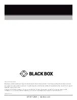 Preview for 8 page of Black Box GigaTrue CAT6 JPM610A-R8 Manual