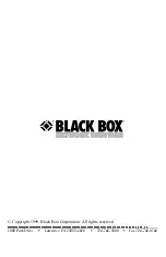 Black Box IC095A Manual предпросмотр