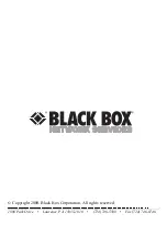 Предварительный просмотр 1 страницы Black Box IC102C-R2 Manual