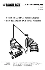 Black Box IC132C Manual preview