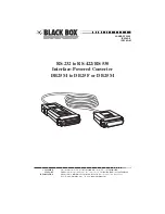 Preview for 2 page of Black Box IC238A-F User Manual