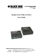 Black Box IC248A User Manual предпросмотр