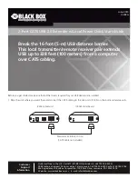 Black Box IC402A Quick Start Manual предпросмотр