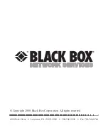 Black Box IC470A Manual preview