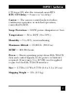 Preview for 8 page of Black Box IC620A-F Manual