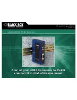 Black Box ICD110A Specifications preview