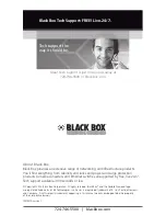 Preview for 8 page of Black Box JPM427A User Manual