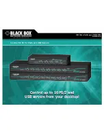 Предварительный просмотр 1 страницы Black Box KV9204A Specifications