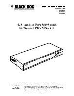 Предварительный просмотр 1 страницы Black Box KV9304A User Manual