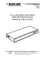 Предварительный просмотр 2 страницы Black Box KV9404A Manual