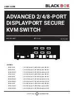 Предварительный просмотр 1 страницы Black Box KVS4-1002V User Manual