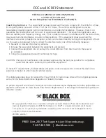 Preview for 8 page of Black Box LB005A User Manual