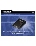 Предварительный просмотр 1 страницы Black Box LB300A-R2 Specifications