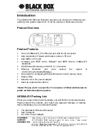 Preview for 6 page of Black Box LB300A-R3 User Manual