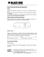 Preview for 7 page of Black Box LB300A-R3 User Manual