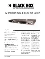 Предварительный просмотр 1 страницы Black Box LB611A Specifications