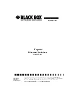 Black Box LB9017A-R3 Manual preview