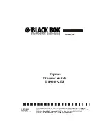 Предварительный просмотр 1 страницы Black Box LB9019A-R2 Manual