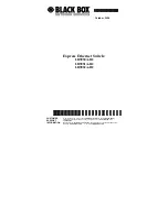 Black Box LB9030A-R2 User Manual предпросмотр