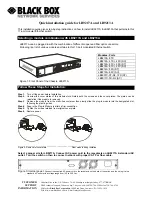 Black Box LB9213A Quick Installation Manual предпросмотр