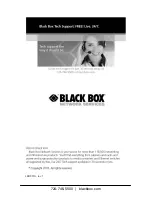 Предварительный просмотр 32 страницы Black Box LBH081A User Manual