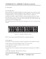 Preview for 8 page of Black Box LBMC300-MMSC User Manual