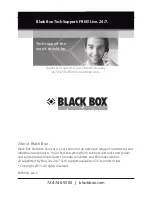 Предварительный просмотр 12 страницы Black Box LBS005A User Manual