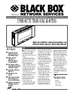 Black Box LBU9001-US Specifications предпросмотр