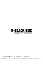 Предварительный просмотр 33 страницы Black Box LD485A-HS Manual