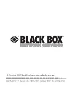 Preview for 1 page of Black Box LE1605A-ST-AU User Manual