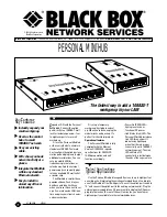 Preview for 1 page of Black Box LE2650A Specifications