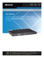 Black Box LE2700A User Manual preview