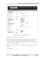 Preview for 5 page of Black Box LES1102A Quick Start Manual