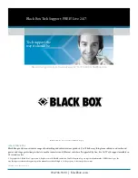 Black Box LES421A User Manual preview