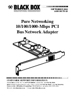 Preview for 2 page of Black Box LG9230CtX-32 Manual