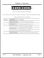 Preview for 6 page of Black Box LGB105A Manual Information