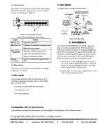 Предварительный просмотр 2 страницы Black Box lgb2001a User Manual