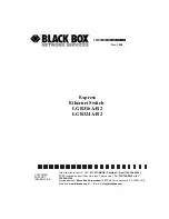 Black Box LGB316A-R2 Manual preview