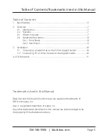 Preview for 5 page of Black Box LGB4005A User Manual