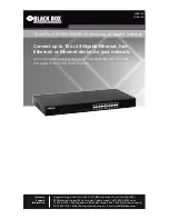 Black Box LGB416A User Manual предпросмотр