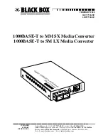 Preview for 2 page of Black Box LGC1713A-LX User Manual