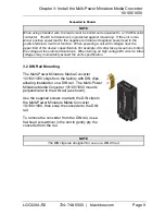 Preview for 9 page of Black Box LGC320A-NPS User Manual