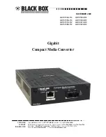 Black Box LGC5134A-R4 User Manual preview