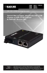 Black Box LGC5200-PS User Manual предпросмотр