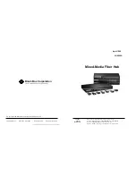 Preview for 1 page of Black Box LH8050A Installation And User Manual