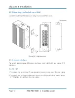 Предварительный просмотр 14 страницы Black Box LIE1014A Quick Start Manual