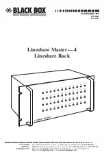 Black Box Lineshare Master - 4 Manual preview