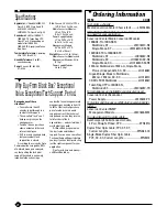 Preview for 3 page of Black Box LMC1600A Specifications